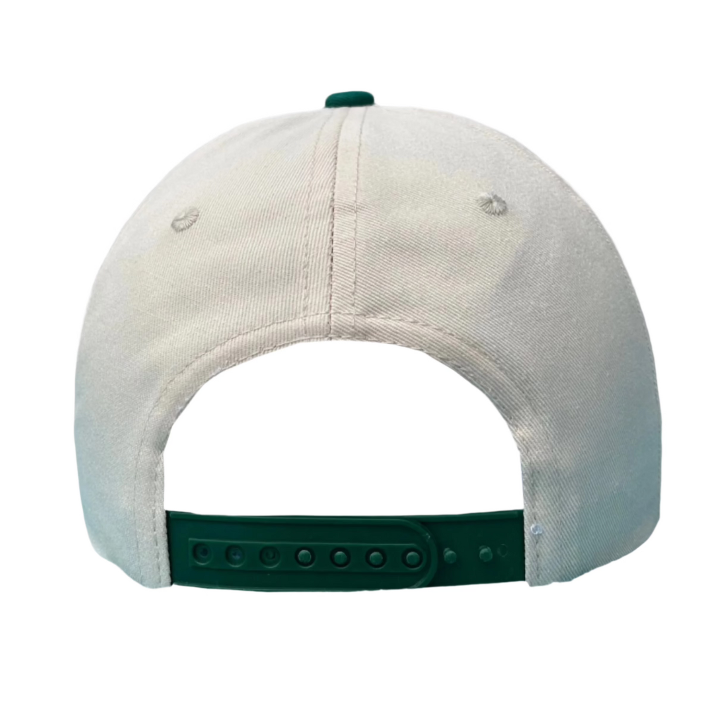 snapback green golf hat