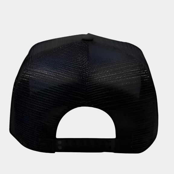 Back of Black Golf Hat