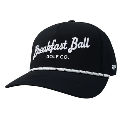 black golf rope hat