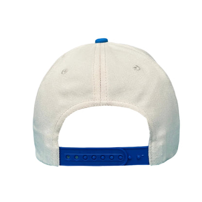 blue snapback hat