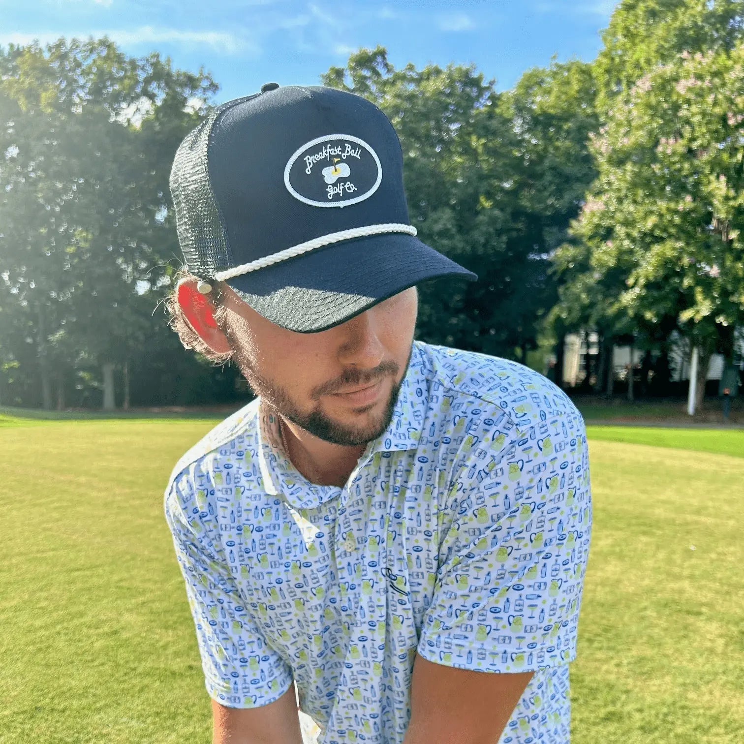 breakfast ball golf hats