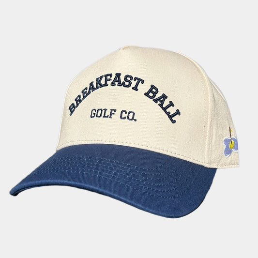 snapback golf hat blue