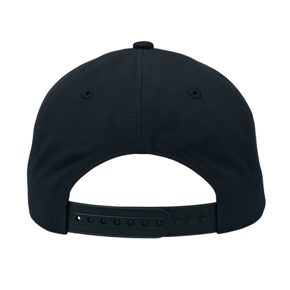 black snapback hat