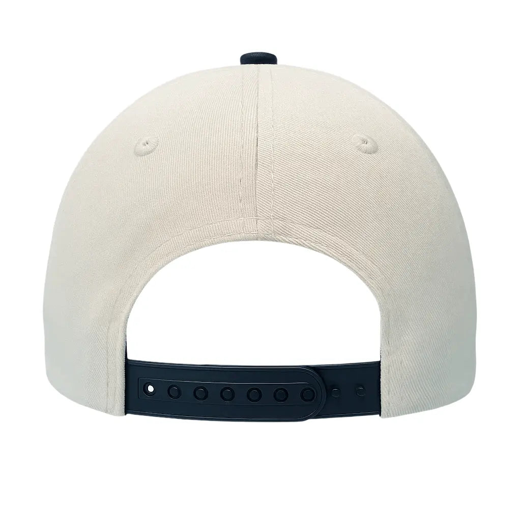 navy snapback golf hat