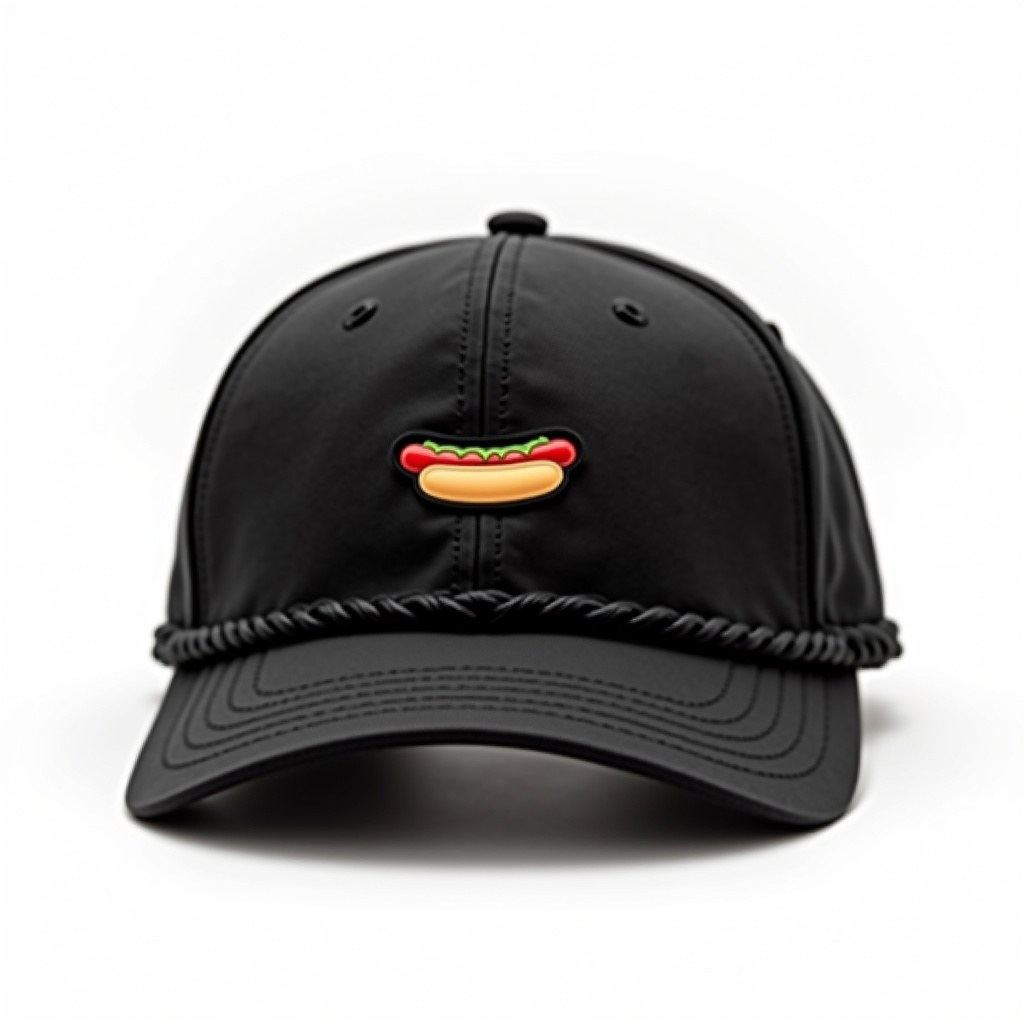 Glizzy Black Golf Rope Hat