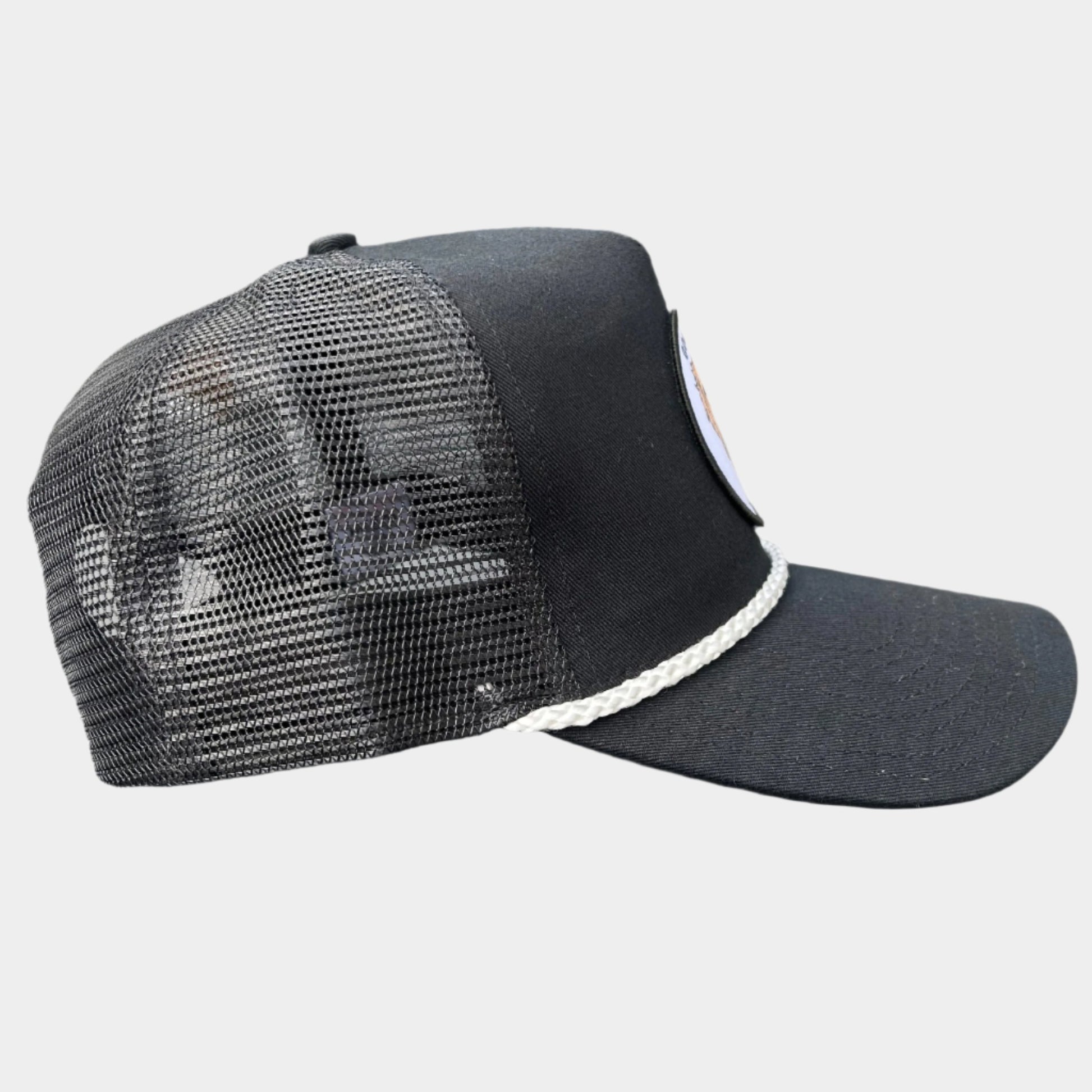 side golden retriever golf hat